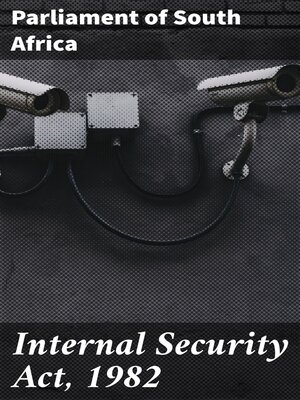 cover image of Internal Security Act, 1982